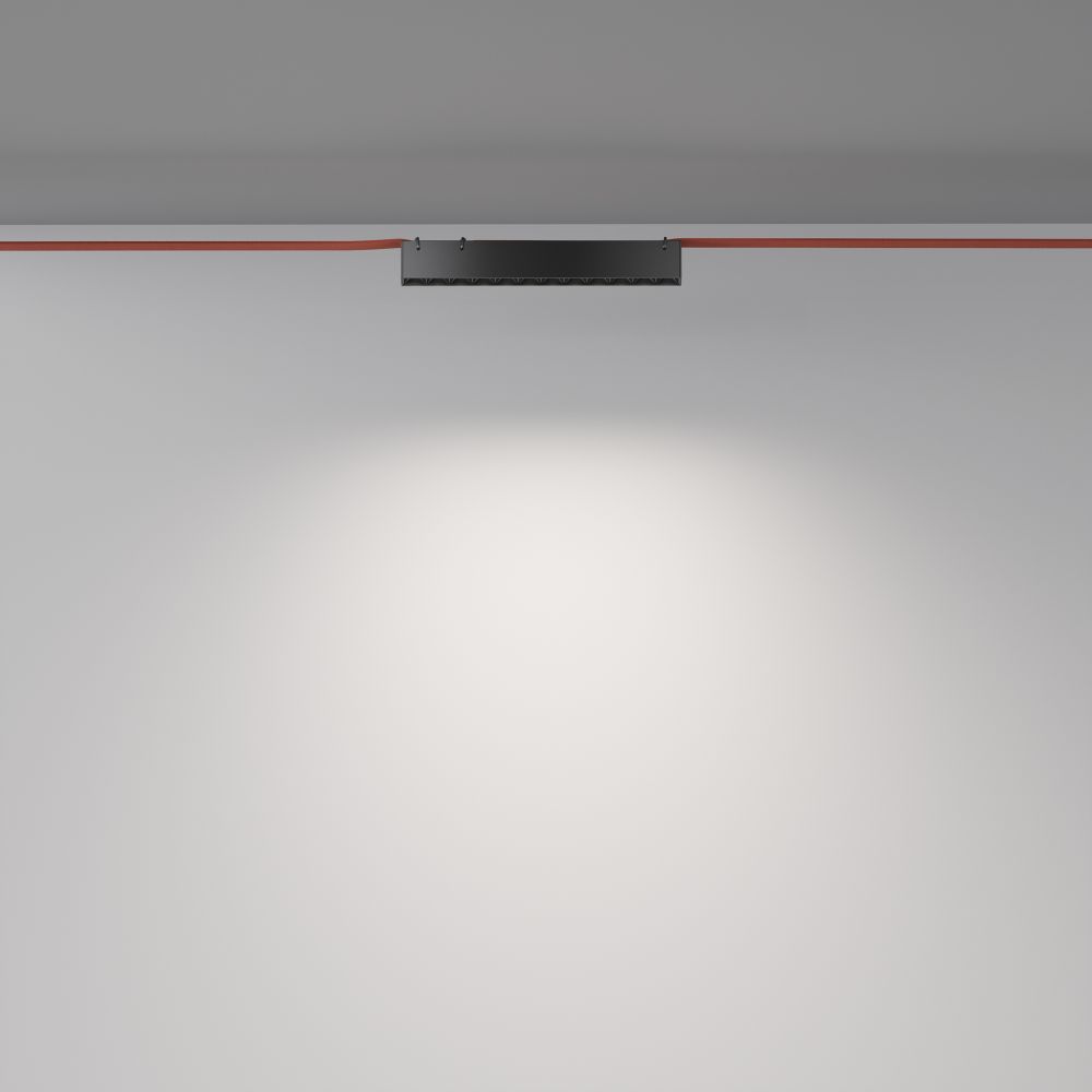 Трековый светодиодный светильник Maytoni Parity   TR128B-12W4K-M-B