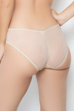 Трусы-шорты Aurore с красивой вышивкой (Размер: 46) (Цвет: бежевый)