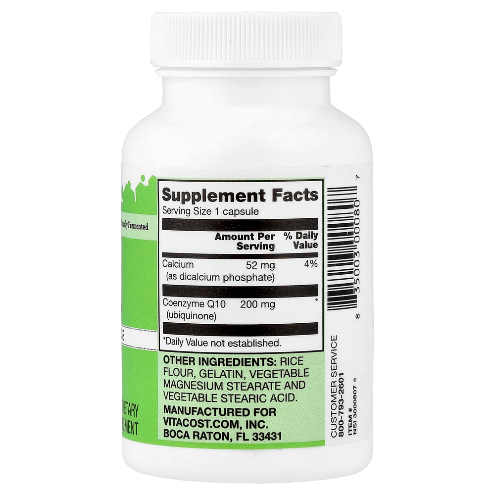Vitacost, CoQ10, 60 Capsules