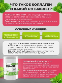 Коллаген со вкусом мохито (300 гр)