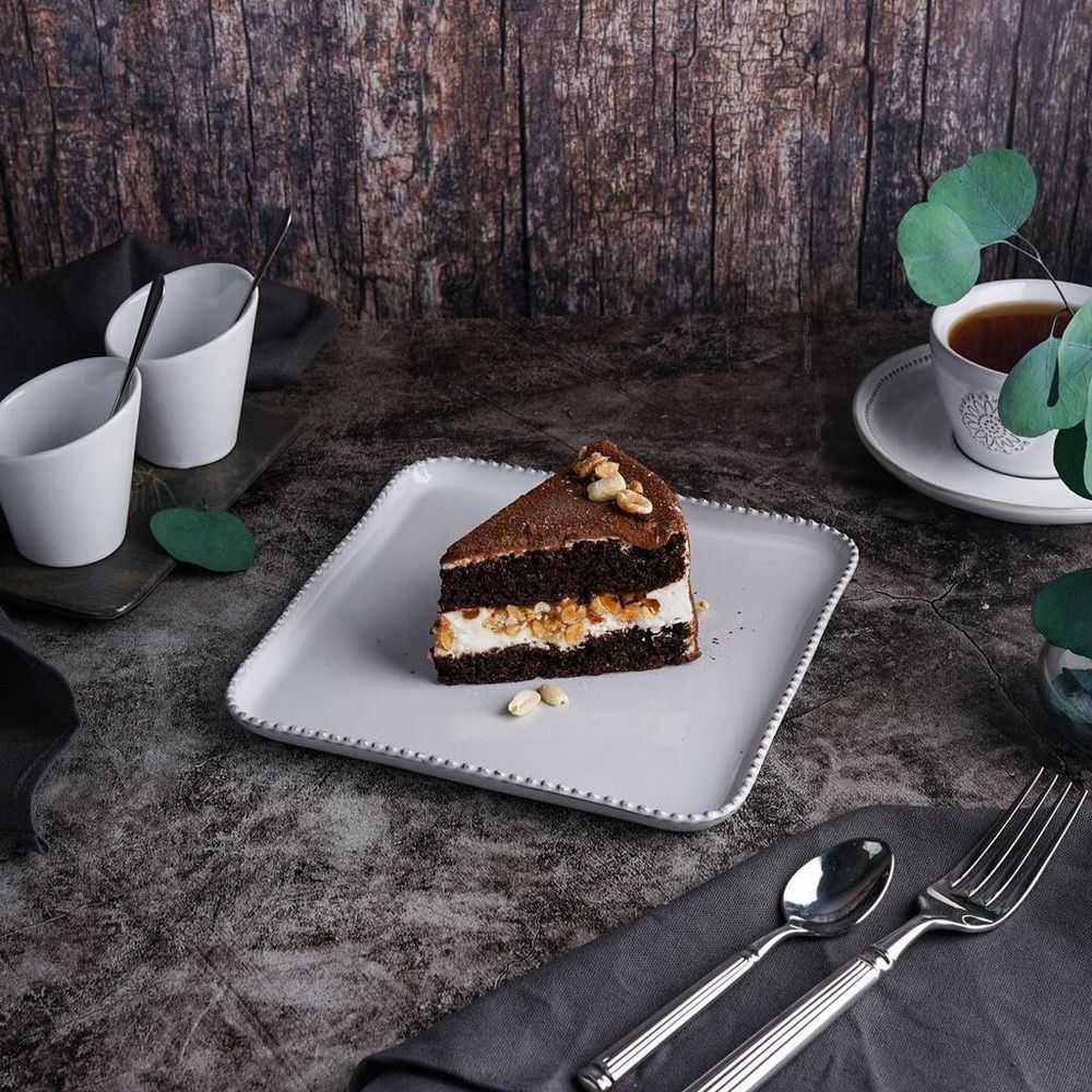 Тарелка квадратная 19*19 см   P.L. Proff Cuisine [8]