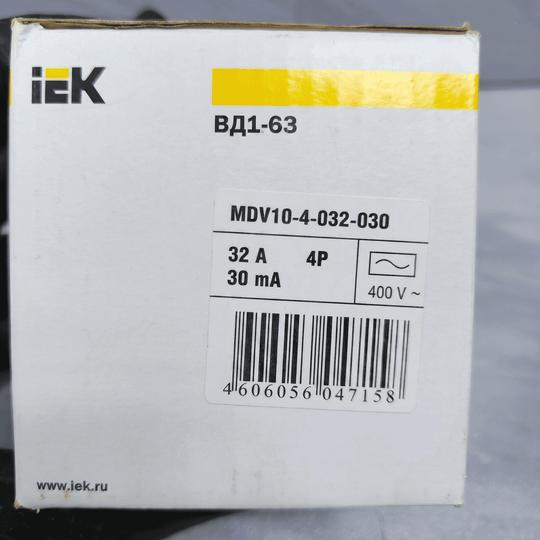 УЗО - iEK ВД1-63 4P