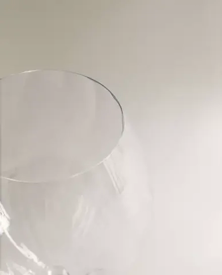 ZARA HOME ХРУСТАЛЬНЫЙ БОКАЛ ДЛЯ ВИНА, ПРОЗРАЧНЫЙ