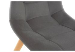 Деревянный стул Filip dark gray / wood