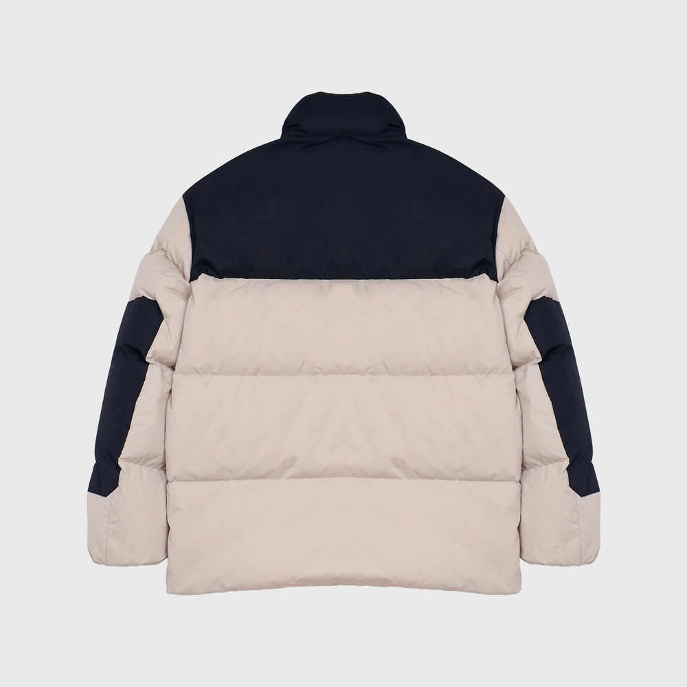 Пуховик Armani Exchange Down Feathers Beige / Black