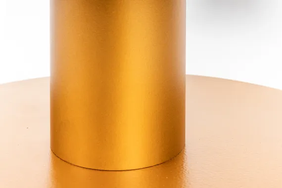 Кофейный столик Slender, Ø90х40 см, белый мрамор