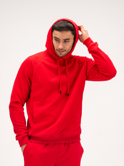 Костюм мужской спортивный теплый. Красный