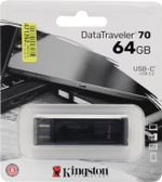 Kingston DataTraveler 70 <DT70/64GB> USB-C 3.2  Flash  Drive 64Gb (RTL)