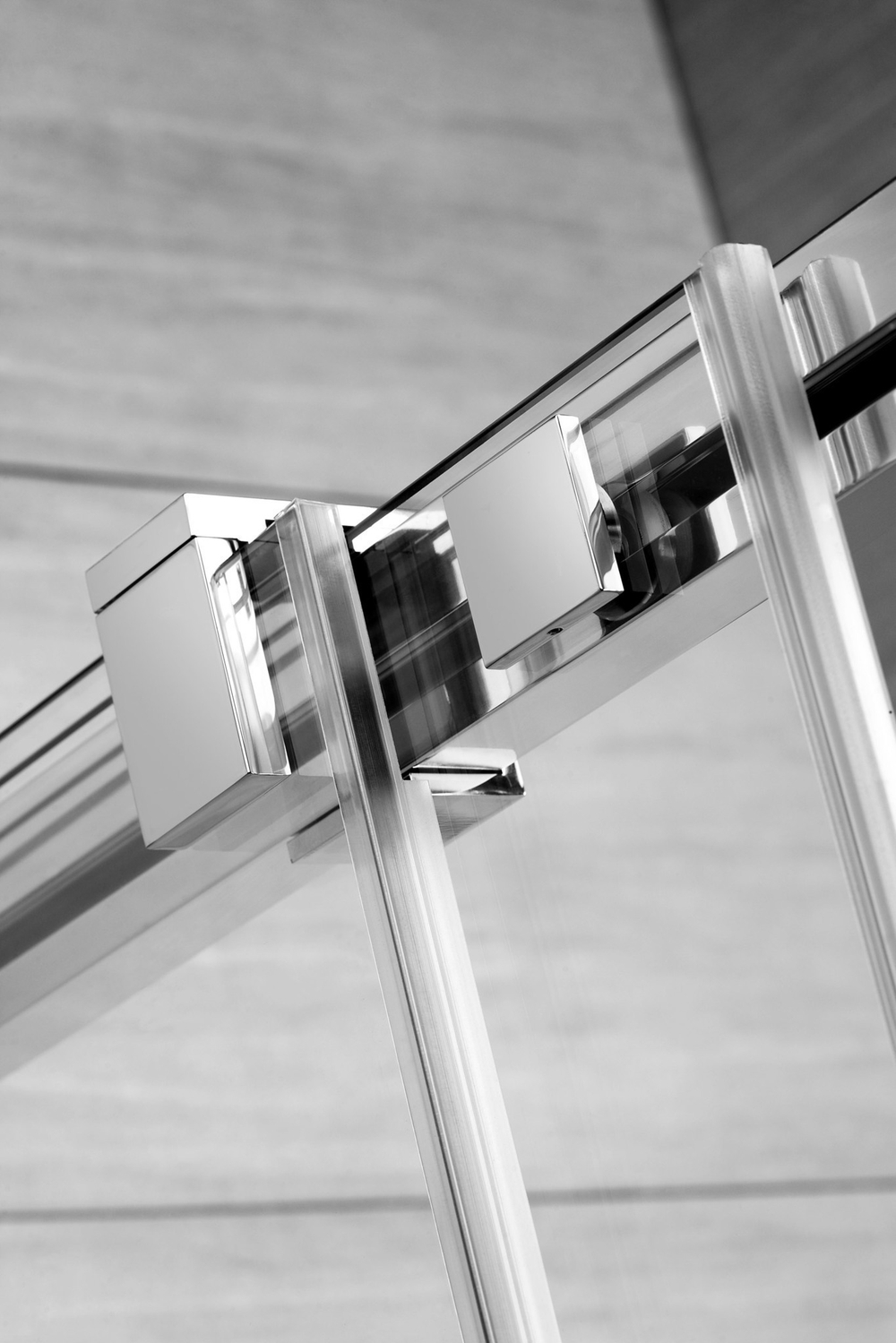 Душевая дверь  Radaway Espera DWJ L  100x200 см. левая, профиль хром, стекло прозрачное 380110-01L