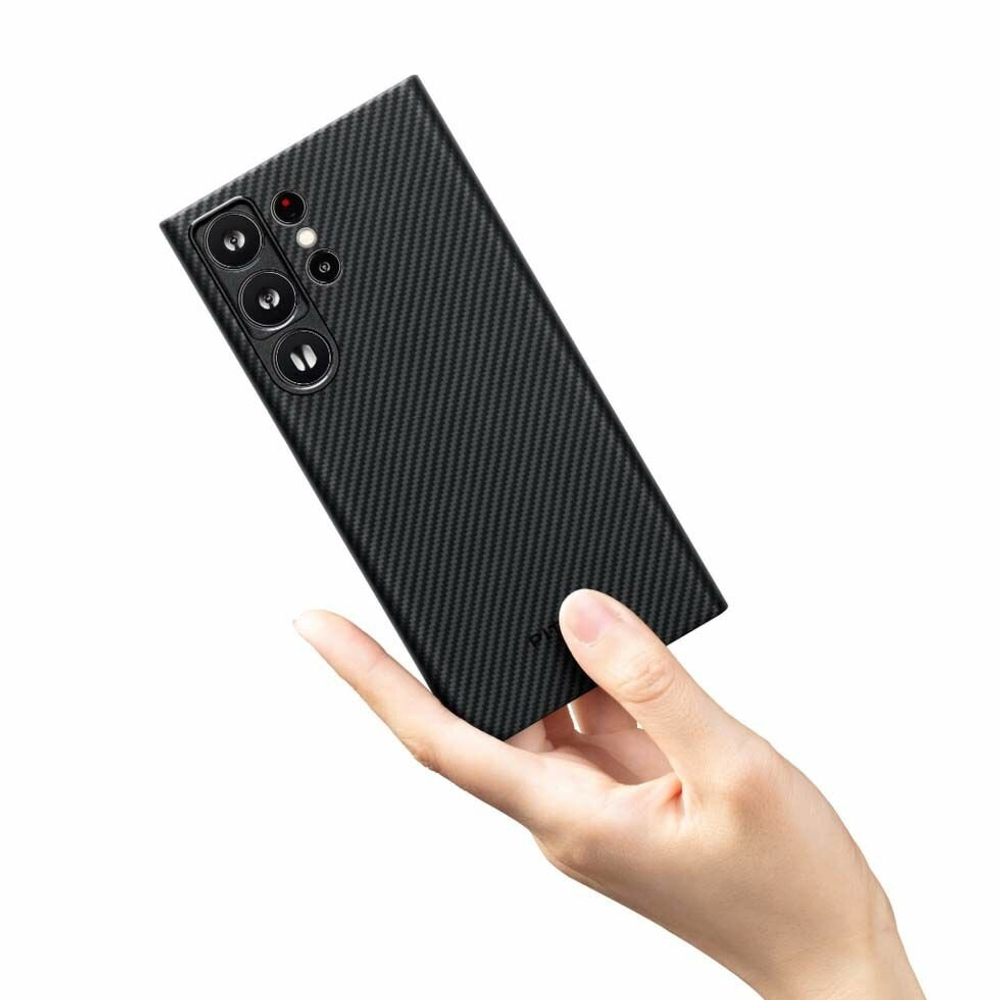 Чехол для Samsung S22 Ultra (KS2201U) Pitaka MagEZ Case 2 black-grey