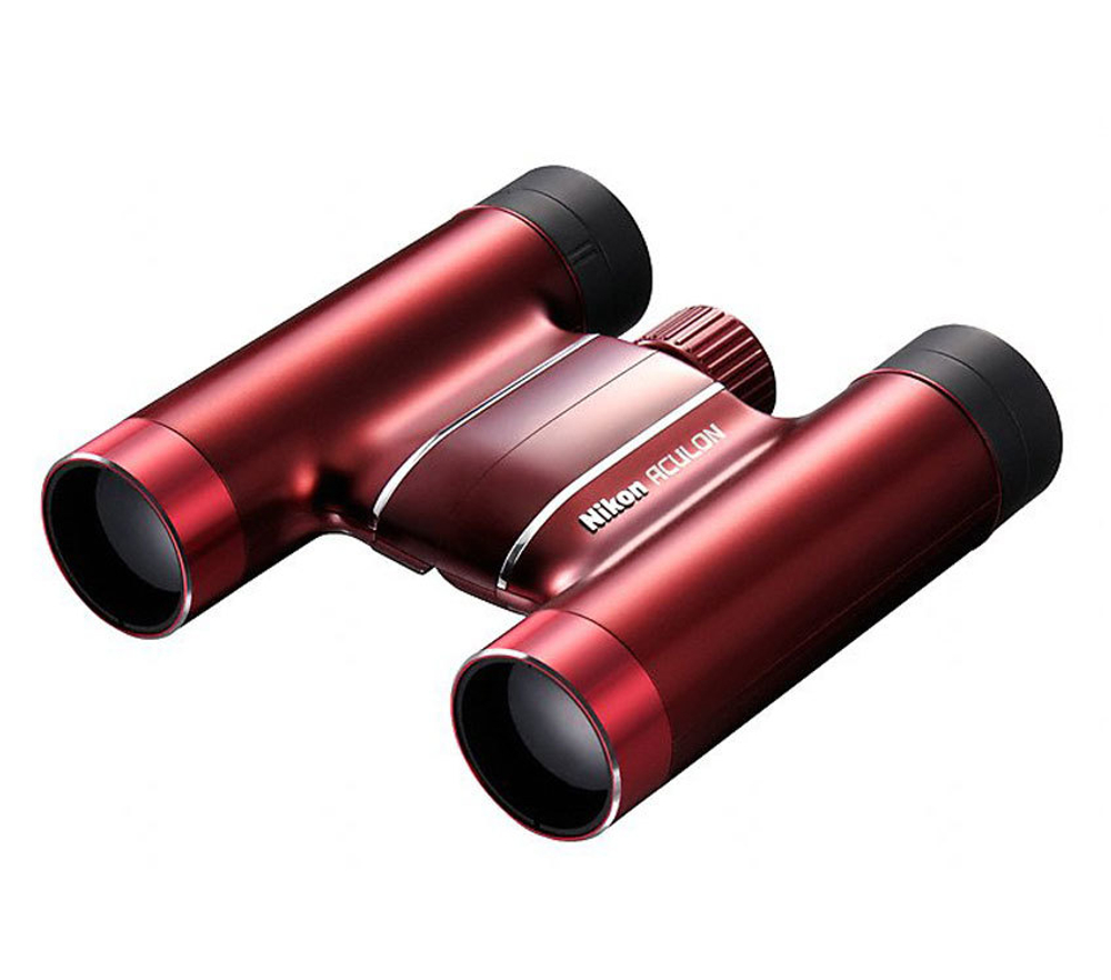 Бинокль Nikon Aculon T51 8x24 - красный