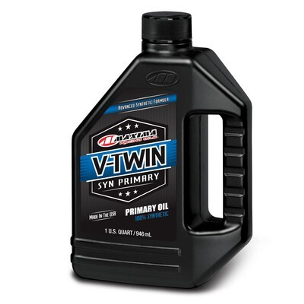 Масло трансмиссионное Maxima V-Twin Synthetic Primary Fluid 1л