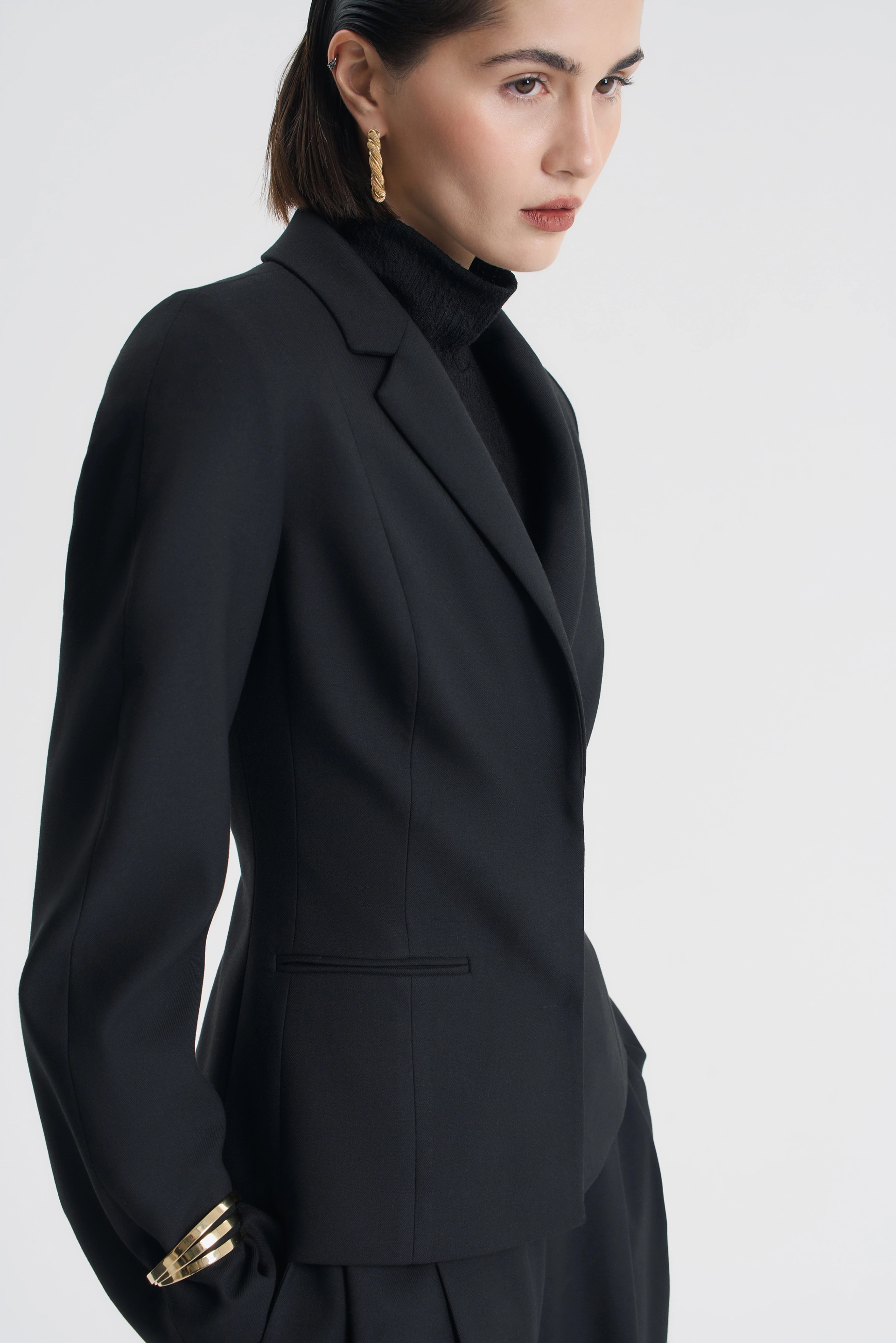 Жакет приталенный