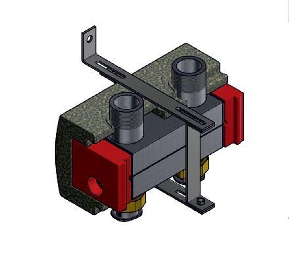 Разделительный модуль (гидравлическая стрелка) ECO2 DN25 OPTIMAL Huch EnTEC (Хух ЭнТЕК) (арт.106.01.025.03)