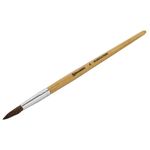 Кисть BRAUBERG, из ворса пони, круглая, № 6, 200192