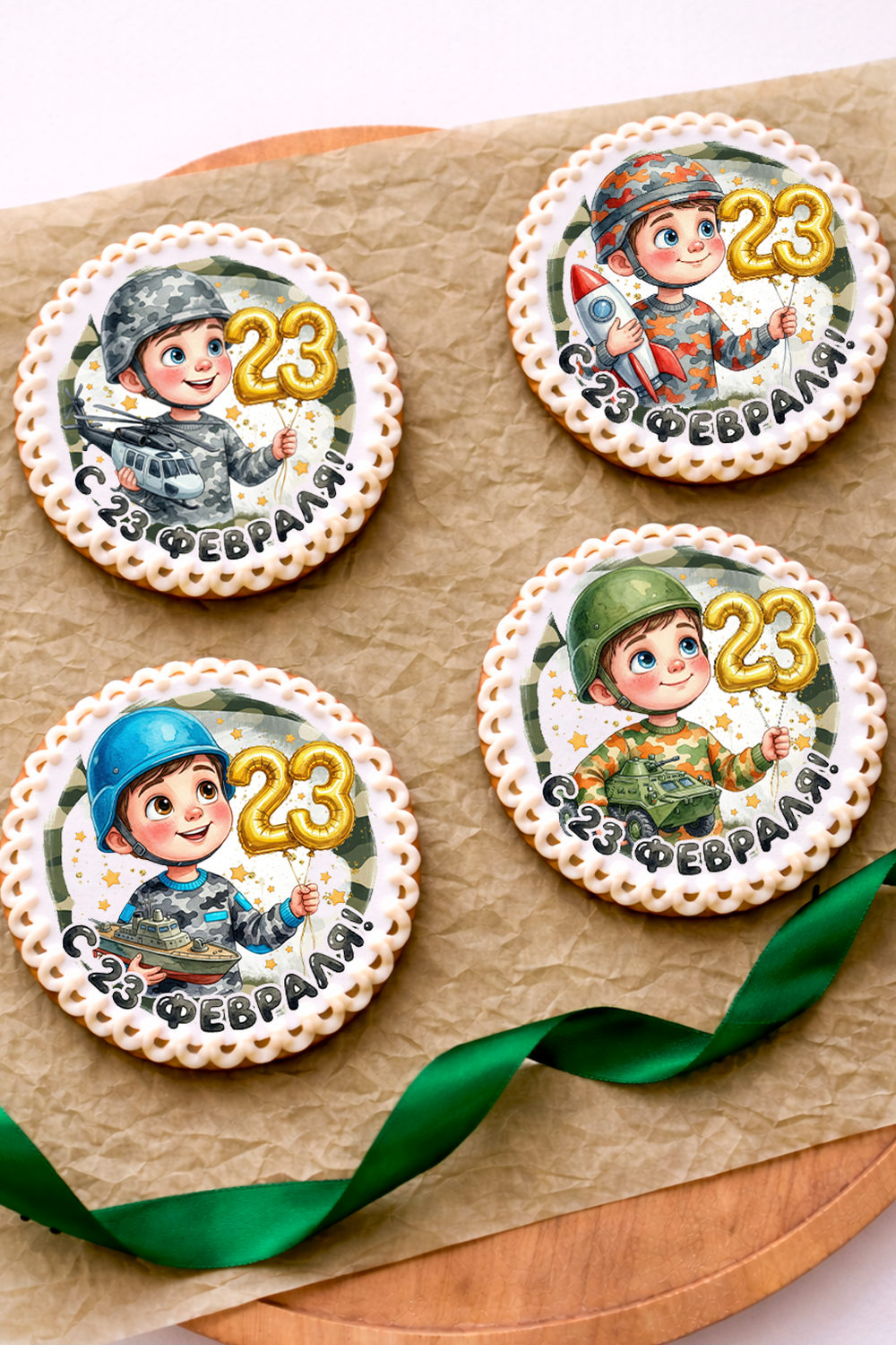 Пряник "Имбирный" (23 февраля)