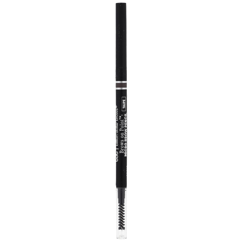 Billion Dollar Beauty, Brows on Point: брови на миллиард долларов микрокарандаш для бровей, серо-коричневый, 0,002 унции (0,002 унции)