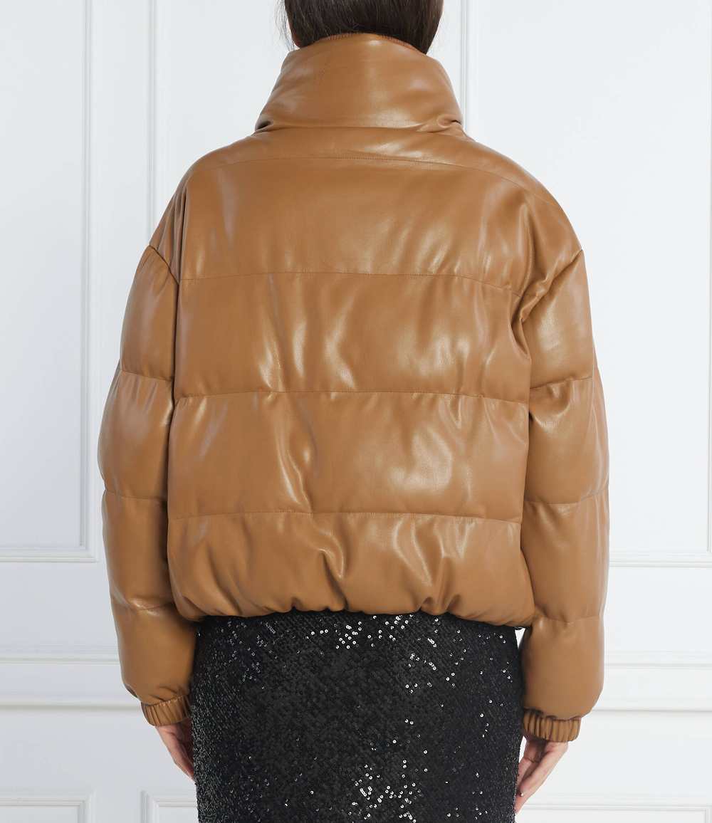 пуховая куртка Patrizia Pepe - коричневый(2O0022 E005)