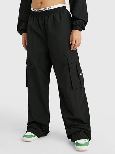 Брюки спортивные женские TOMMY JEANS CLAIRE HR WIDE TRACKPANT