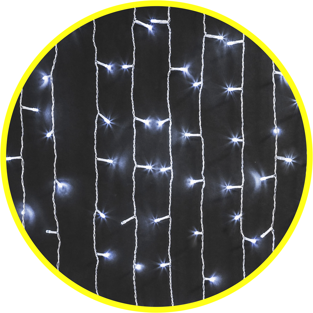 Гирлянда Navigator 93 671 NGF-C03-03 (занавес CW 500 3*3м IP20 TR)