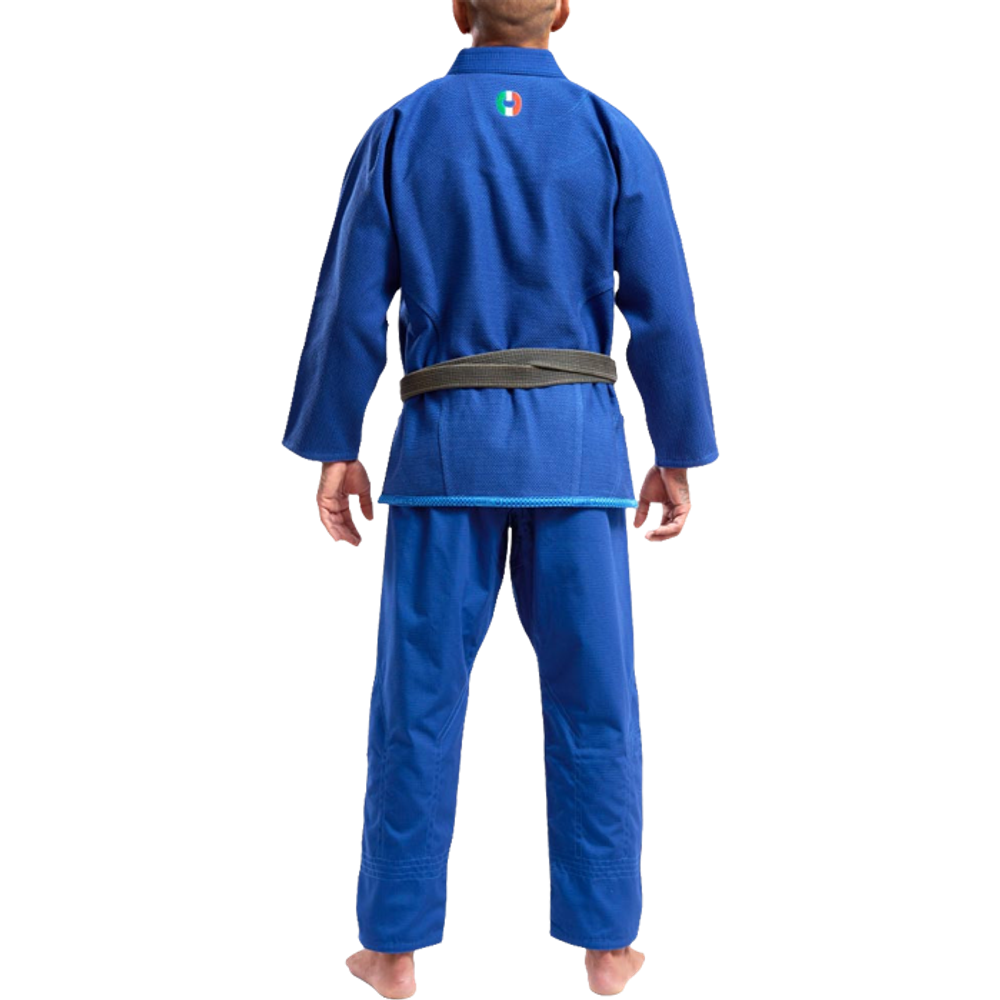 ги для BJJ Grips Italian blue