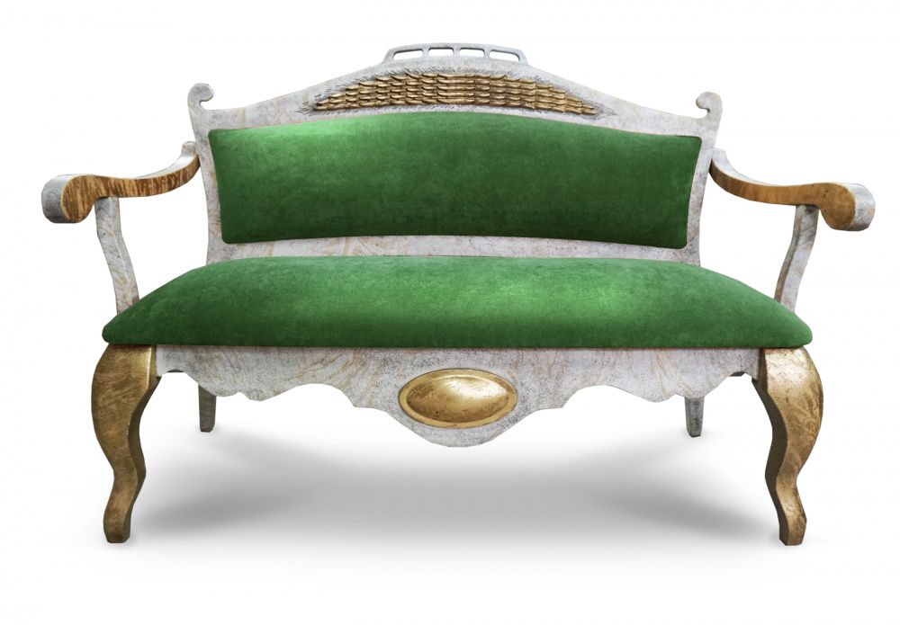 Диван Dragon Гранж граб (Dragon Гранж,78 Velvet-Lux,Ткань Vilvet Lux)