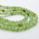 Бусины "Мраморный оникс" тонированный, диаметр 6,2-6,4 мм, цена за 32-33 шт (1/2 нити)