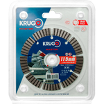 Диск алмазный Турбо сегментный KRUGO MASTER 115х1,8х22,23х12mm, 81071150265