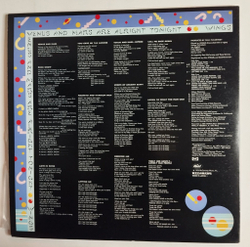 Винтажная виниловая пластинка LP Wings Venus And Mars (Japan 1975) (No Obi)