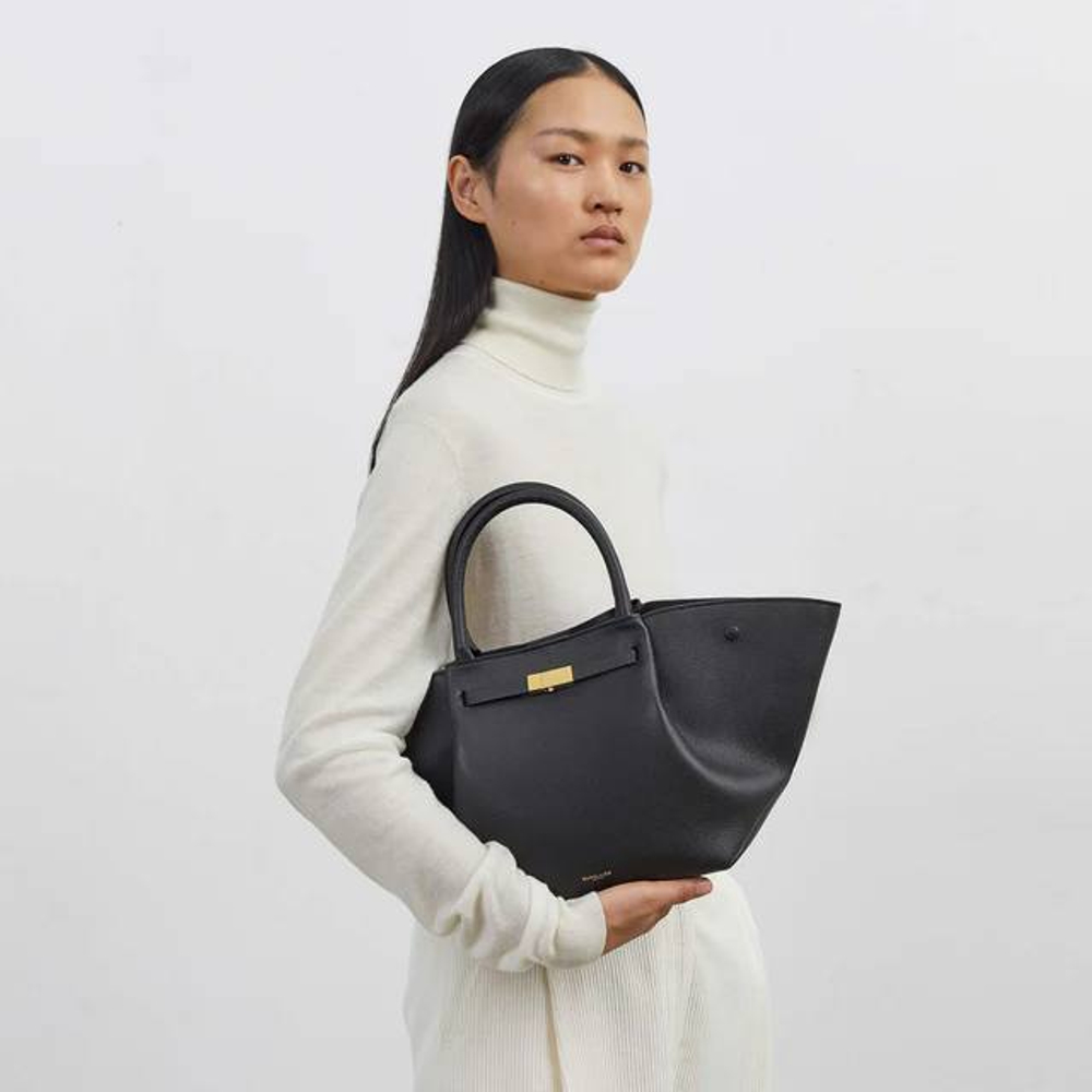 Сумка DeMellier The Midi New York Black Small Grain