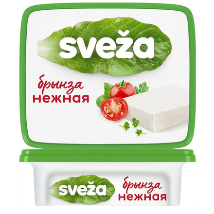 Сыр Брынза Sveza Савушкин нежная 45% 250 гр