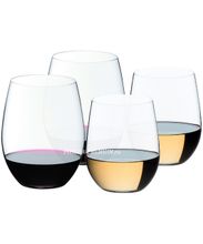 Riedel-O Набор бокалов для вина (Viognier Chardonney 320мл + Cabernet Merlot 600мл) - 4шт