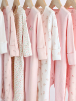 Комбинезон / Cлип для малышей Next K79-432, 7 шт., Молочный, Белый, Розовый