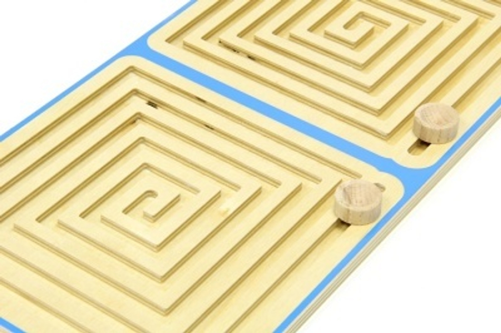 Комплект дидактических лабиринтов с подставкой