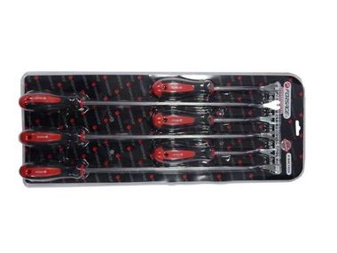 Набор съемников для клипс ''вилки''(L500мм-3шт, L250мм-3шт), в блистере Forsage F-04C1024