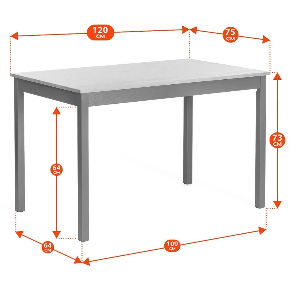 Соната (Тетчер) Обеденный комплект (антик/графит)