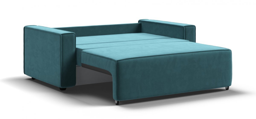 Диван Норд двухместный Велюр Монолит зеленый