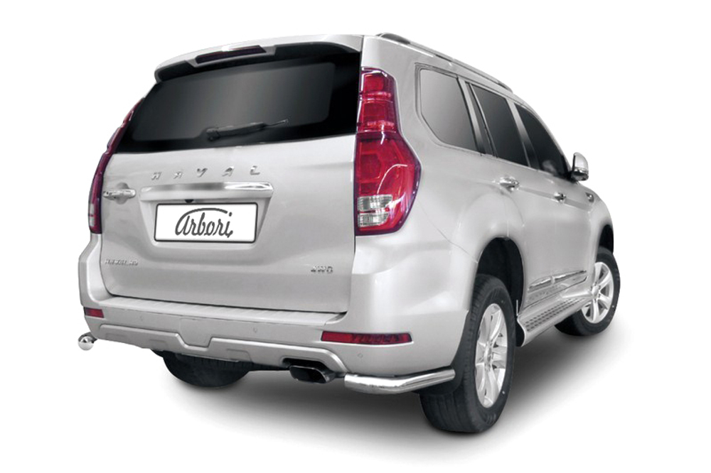 Защита задняя уголки Arbori d76 HAVAL H9 2015-2017