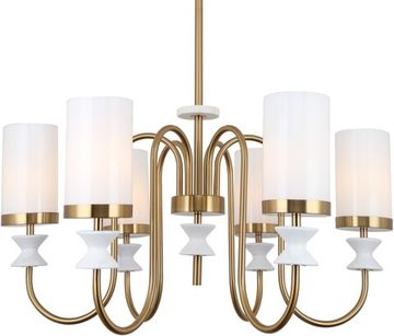 Люстра на штанге 6*Е14 1054/05/06P бронза Mramaris Stilfort