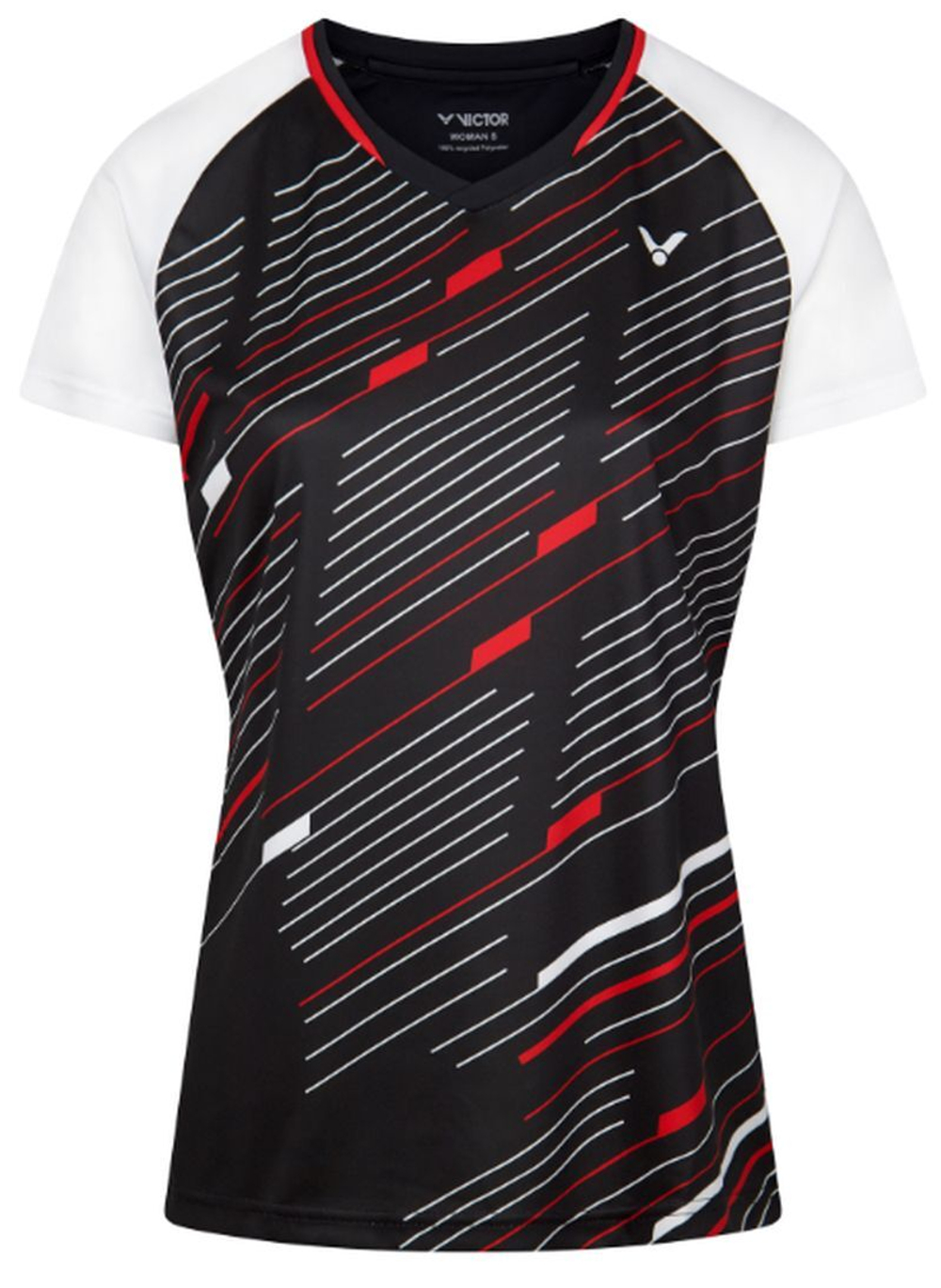 Женская теннисная футболка Victor T-44101 C - черный