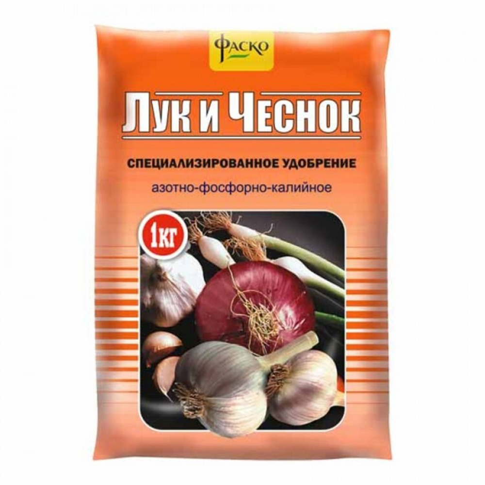 Удобрение сухое тукосмесь Лук/Чеснок 1кг ФАСКО