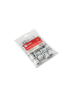 Сальник PG13.5 d6-12мм (d отверст. 21мм) IP54 PROxima EKF plc-pg-13.5-r