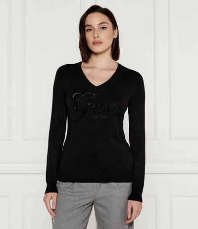 Свитер MEGAN GUESS - черный(W4BR06 Z2NQ2)