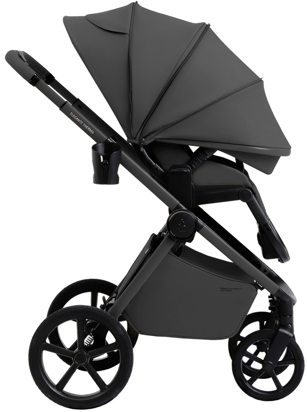 Коляска 3 в 1 Sweet Baby SBL Elegante Therma Colore + автокресло Premier Grey Dark Grey