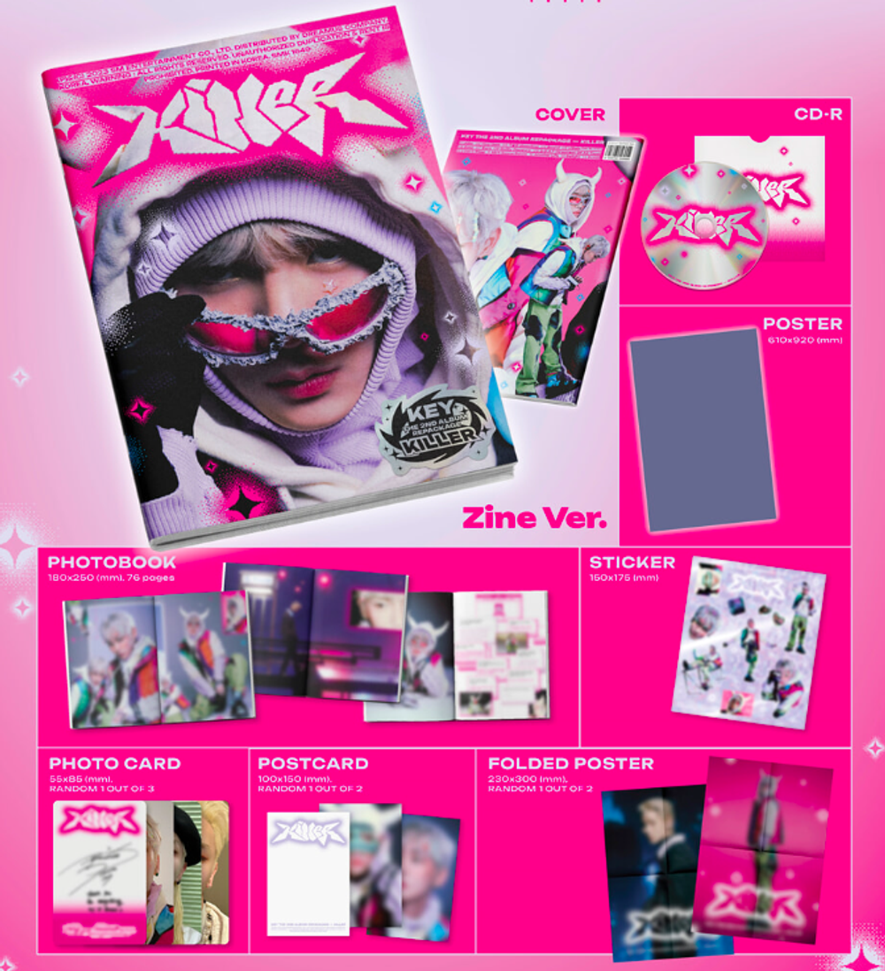Альбом Key (SHINee) - Killer (2nd Album Repackage) (Photobook ver.)