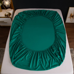 Комплект постельного белья Однотонный Сатин на резинке CSR044