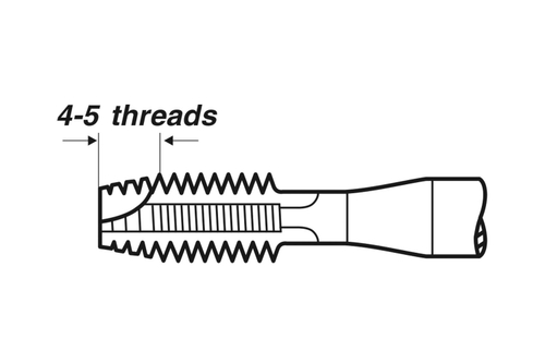 Машинный метчик короткий DIN 352/B M12 VÖLKEL 61550