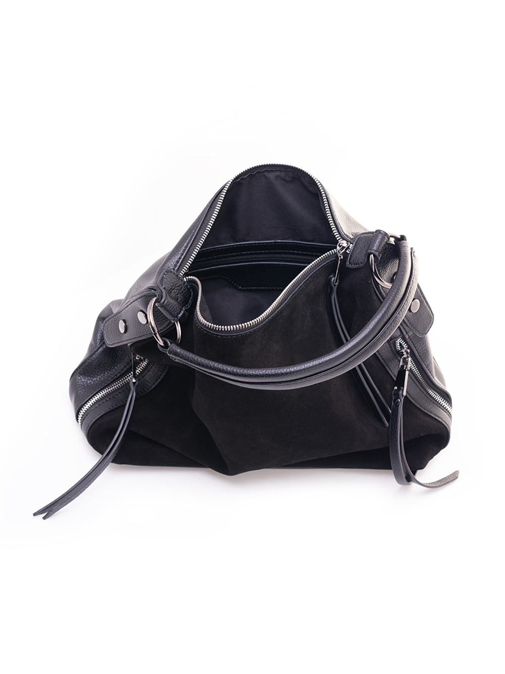 45043/10 Сумка жен., иск. кожа + замша