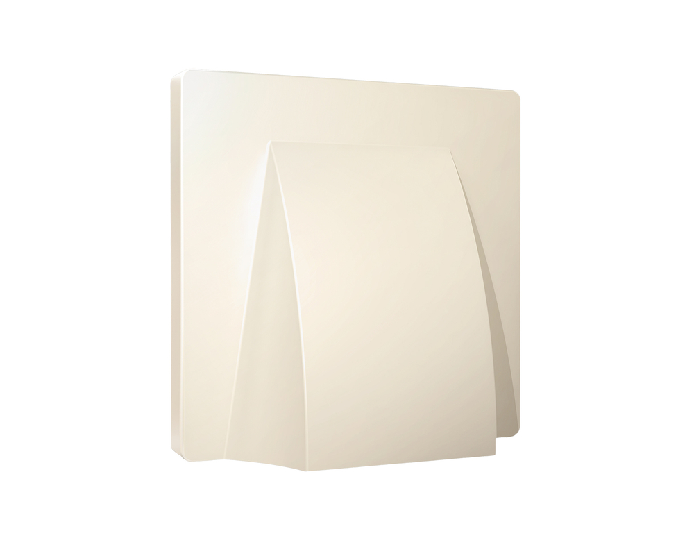 AP3358 Лицевая панель ALFA (Бежевый матовый) для вывода кабеля QUANT