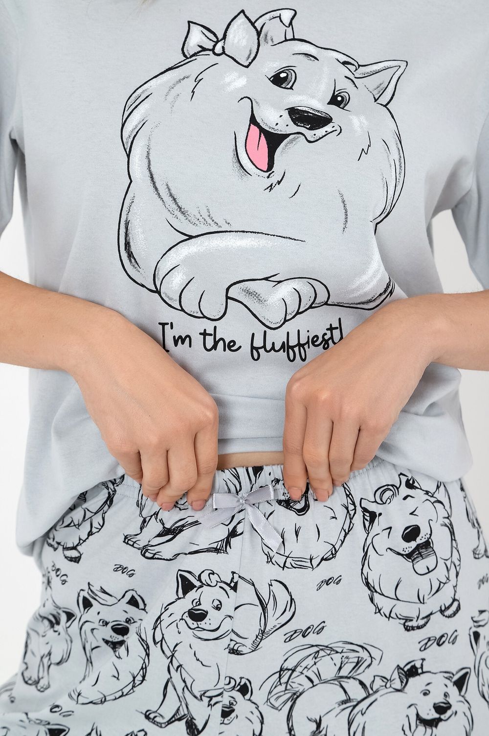 Пижама Джули-2 Виотекс СЕРЫЙ